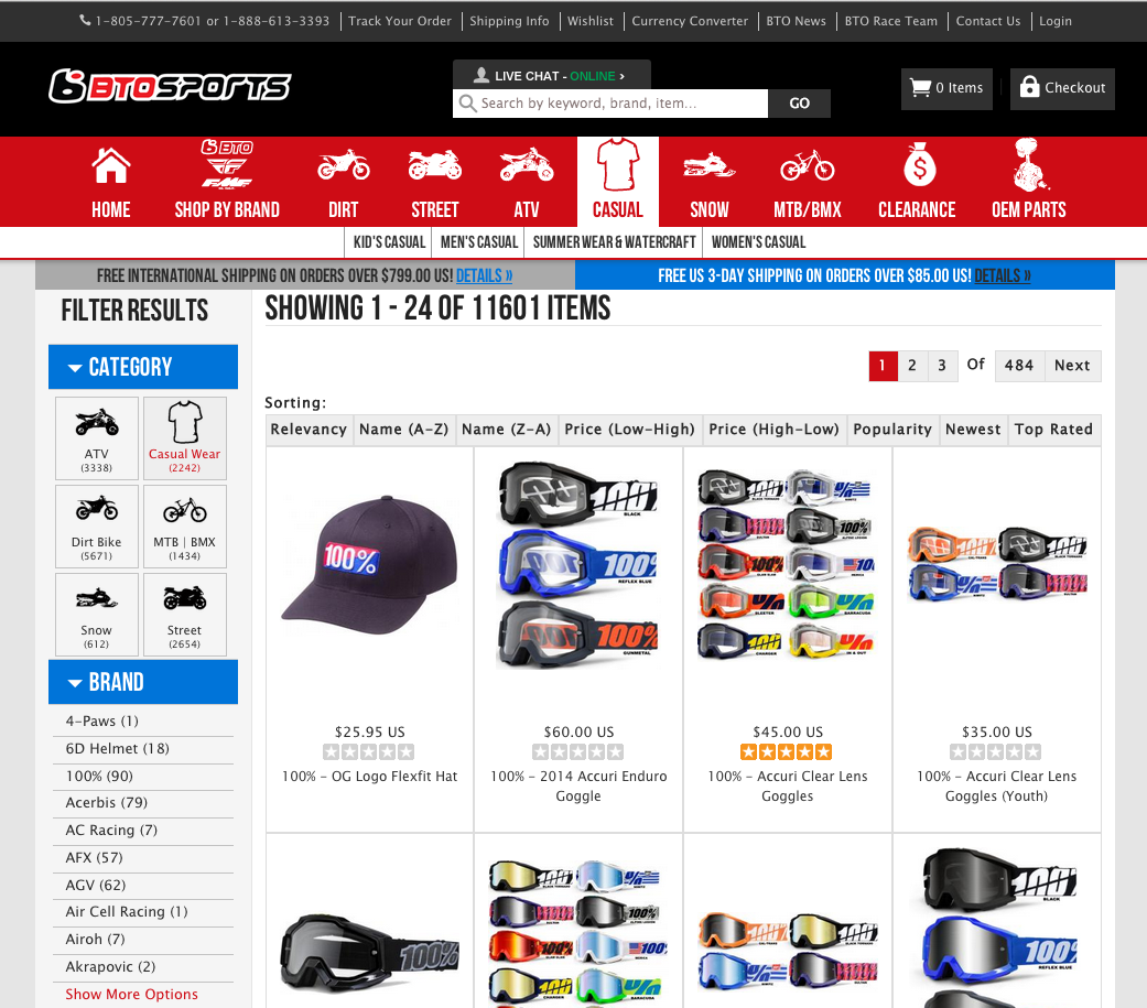 Category Navigation