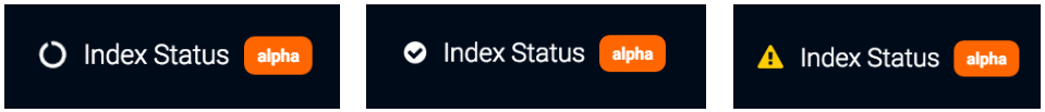 Index Status Header