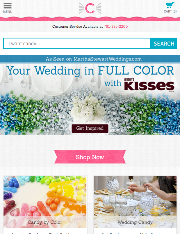 Mobile candy.com