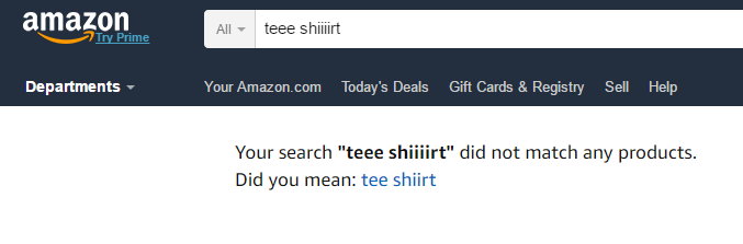 Did you mean suggestions