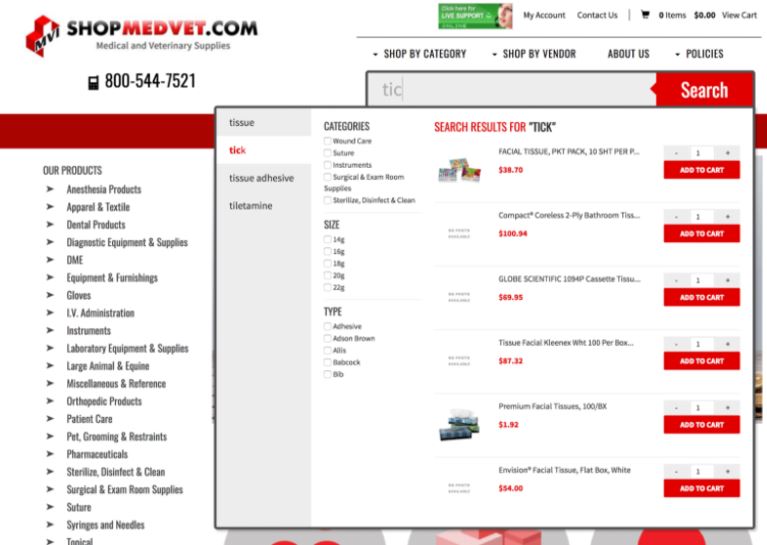 Provide Add to Cart