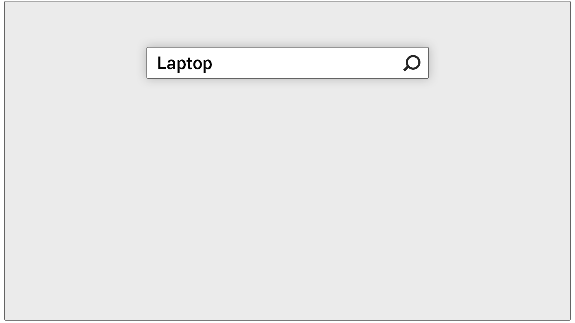 Laptop Search