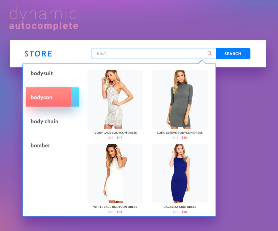 Having a fast and helpful autocomplete should be a priority for any ecommerce store who wants to get more out of their site search.