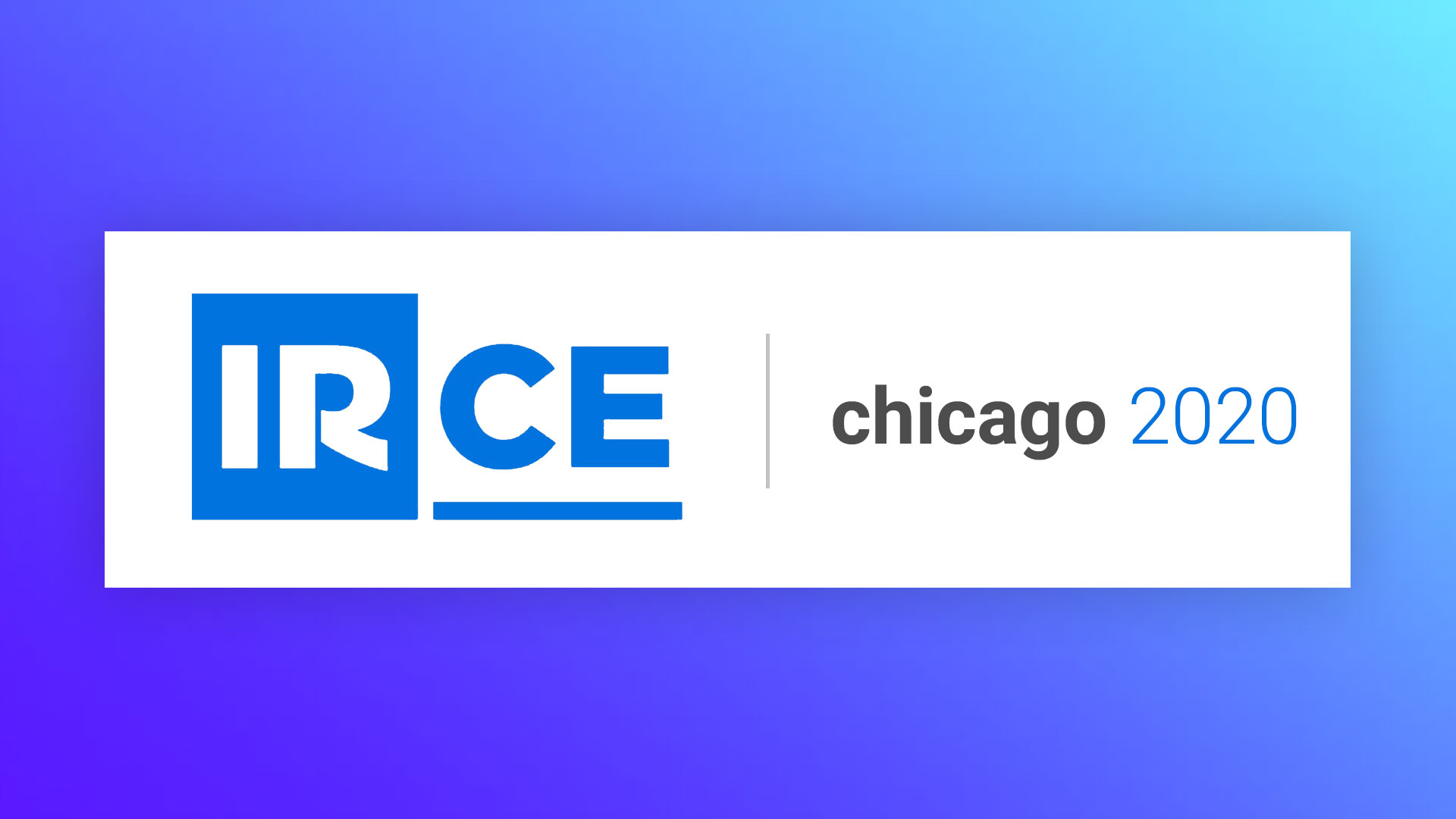 IRCE 2020