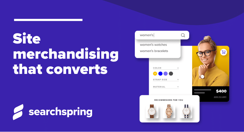 Site Search &amp; Merchandising That Converts - Searchspring