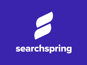 Searchspring Logo with a blurple background