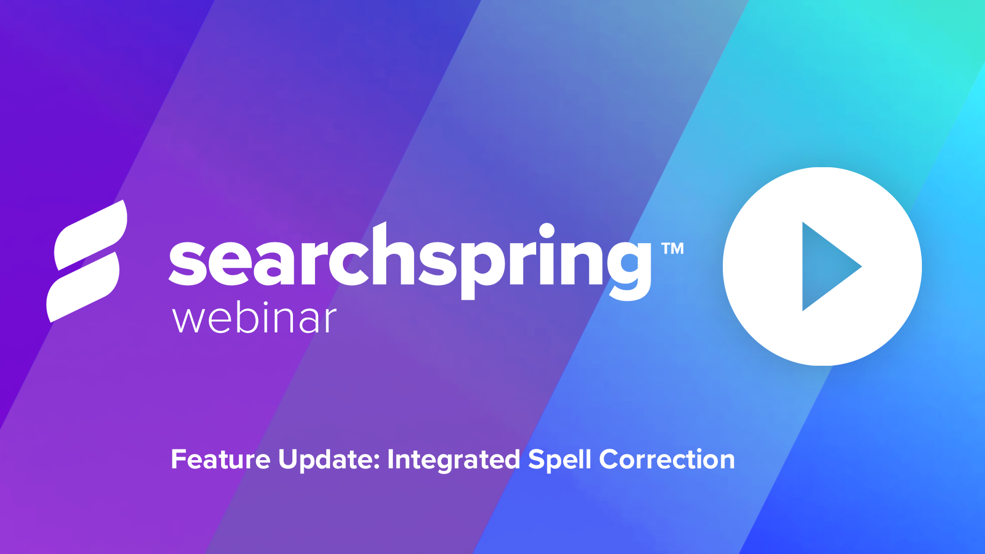 Feature Update - Integrated Spell Correction - Searchspring